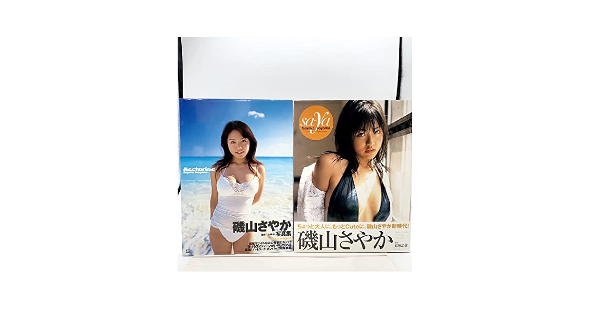 Amazon.co.jp: AG632 2冊 磯山さやか 写真集 「Nectarine」 「sa